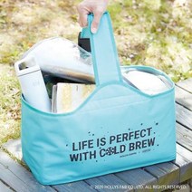 할리스 X 하이브로우 빅 쿨러백 보냉백 쿨링백, 상세페이지 참조