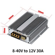 DCDC컨버터 변환기 가변정전압 부스트 컨버터 전압 안정기 자동 벅 스텝 다운 전원 모듈, 01