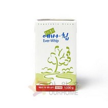 에버휩 식물성 가당 제과제빵용 선인 1030g 식자재 장보기, 1개, 단품