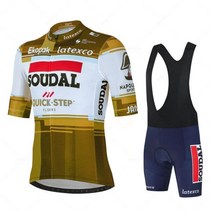 Soudal 남성용 통기성 사이클링 저지 슈트 퀵 스텝 여름 산악 자전거 의류