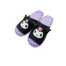 보라 감성 귀요미 산리오 쿠로미 거실화 1인가구 발 인테리어 패션 홈