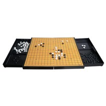 명인 소형 자석 바둑 클래식 게임 바둑판 지니어스 오목게임 고게임 취미 고전게임