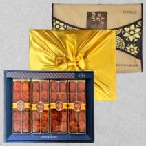 [농협] 상주 반건시 곶감 선물세트 최상품 20개 30개 40개 고급 선물용 가방 + 보자기 개별포장, 1-1. 반건시 20구