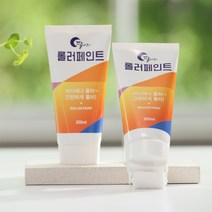 수성페인트 달나라 롤러페인트 붓 가구보수 도색 벽지페인트, 1개