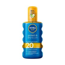 Nivea 니베아 Sun 프로텍트 & 드라이 터치 스프레이 썬 SPF 20 Assorbimento Rapido Corpo 200ml