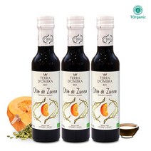 투오가닉 유기농 냉압착 호박씨오일 100% 250ml(2병이상 선물상자 증정), 3병