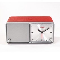 GENEVA TIME 제네바 타임 블루투스 스피커 아날로그시계 블루투스5.0, 화이트