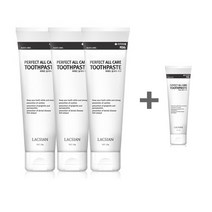 라끄시안 퍼펙트 올 케어 치약 120g 3개 + 1개 (라끄시안 미니 치약 20g)