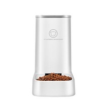 음수대 개 슬로우 푸드 식사 피더 고양이 식품 디스펜서 자동 애완 동물 피더 술꾼 물, 먹이 공급기, 15x28x28, 씨엔