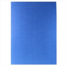 우진 친환경 에코린넨 무지 상장 케이스 청 끼움식