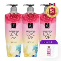 LG생활건강 퍼퓸 러브미 컨디셔너 600ml 3개+오가체리샴푸200