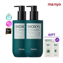 마녀공장 바이옥실 안티 헤어로스 샴푸 480ml x2 [+바이옥실2종키트x5장], 없음
