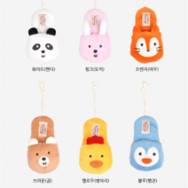 [춘복이네] 강아지장난감 패리스독 바스락 노즈워크 슬리퍼 강아지인형 6종, (화이트)팬더