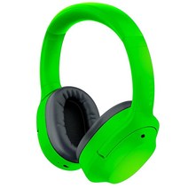 Razer OpusX무선 저지연 헤드셋: 능동 소음 취소 ANC 블루투스 5.0 60ms 대기 시간 낮음 지정 튜닝 40mm 드라이버 내장 마이크 녹색, 레이저 그린, 오푸스 X