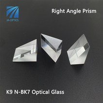 세오돌라이트ja-optics 40x40x40mm k9 프리즘 광학 유리 광학 이미지 반사용 직각 프리즘, 없음