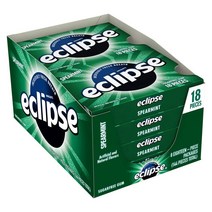 ECLIPSE Spearmint Sugar Free Gum 18 Pieces (8 Pack), 1