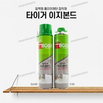 타이거 이지본드 단열재 접착제 건용 일회용, 1BOX
