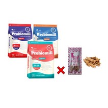 프로바이오밀 그레인프리 반습식 유산균 사료1kg+팩앤동결건조오리가슴살(소용량), 연어1kg+동결건조오리소1개