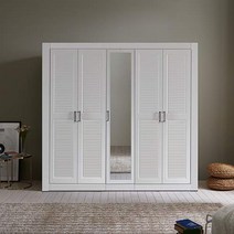 웰튼 갤러리 2000 키큰장 행거형 옷이불수납 장롱셋트, 납장+이불장+거울반장풀갤-수