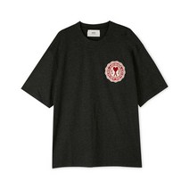 아미 남성 패치 로고 앤트러사이트 반팔티 UTS011 717 020