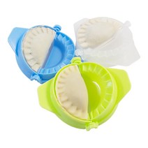 호보백 서악 가방 교자 신기 가정용 꽃 모양 월아 형 물만두 가죽 몰드 한세트 2455031397, PP 재질 3개입 (색상랜덤 )데미지