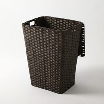 한샘 볼드 라탄 패턴 빨래함 (2종 택 1), 60L 다크브라운(A)