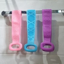 돌기 때밀기 등 때밀이 때수건 여드름 타올 집에서 안아픈 봉 혼자 때미는 기구 매직 셀프 등밀이 가정용 실리콘 저자극 부드러운 스크럽 손잡이 타월 세척 목욕 때미리 샤워, 상세페이지 참조