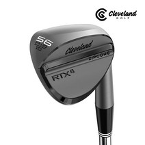 클리브랜드 2023년 RTX 6 ZIPCORE 블랙사틴 스틸 웨지 DG S200, (블랙사틴) DG S200 52도(MID)