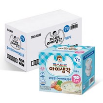 파스퇴르 아이생각 중기 묽은 죽 레토르트 영유아식 90g, 닭가슴살 + 고구마 + 비타민채 혼합맛, 24개