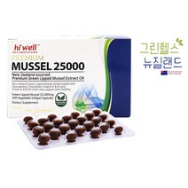 뉴질랜드 하이웰 콘드로이친 글루코사민 프리미엄 초록입홍합 25000mg 200캡슐, 1개, 200정