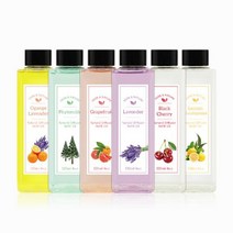 더허브샵_사각 천연 디퓨져 리필오일 120ml, 블랙체리
