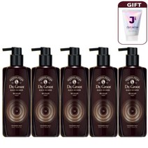 흑갈색 닥터그루트 블랙리커버 새치커버 탈모샴푸 300ml+셀럽트리트먼트150ml증정, 흑갈색 5병+사은품
