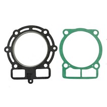 Lopor 95.3mm 완전한 오토바이 엔진 실린더 크랭크 케이스 클러치 스타터 발전기 커버 개스킷 세트 450 520 525 2003-2006, 어두운 회색