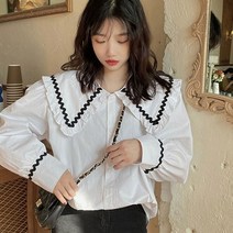 나나드레스_지그재그 세라 블라우스