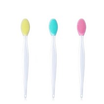 서후네 [1+1] 소프트 각질제거 실리콘 브러쉬 블랙헤드 피지관리, 그린, 2개