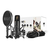RODE Microphones 로드 마이크 NT1 키트 응축기 마이크로폰 NT1KIT