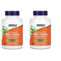 NOW Foods 나우푸드 실리마린 밀크씨슬 300mg 200정 2개, 200개, 1개
