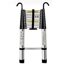 접이식 사다리 안테나 확장형 일자 긴사다리 휴대용, 밸런스 바6.5m 직선 사다리