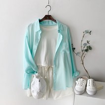 수플레마켓 여름신상 아사크레용 셔츠/남방