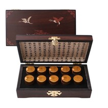 [순금] 침향환 프리미엄 최상급 흑삼 침향단 정품 부모님 추석 설 명절 선물 세트 추천 인피솔, 10정, 5g