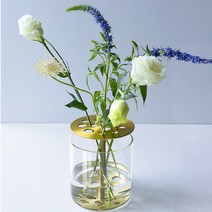 프리츠한센 이케바나 화병 꽃병 Fritz Hansen Ikebana 스몰 골드/실버, 둥근 꽃병
