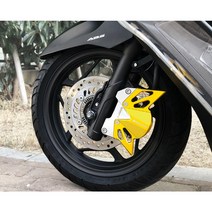 혼다 PCX125 바이커스 튜닝 갤리퍼 보호 가드 날개형 캘리퍼 커버 전년식사용, PCX - ABS, Black - 블랙