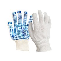 두꺼비 표백도트장갑 곰보장갑 품질 좋은 작업용 장갑 10켤레