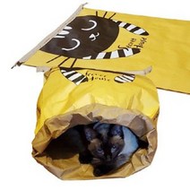 고양이 페이퍼 하우스 바스락 터널 숨숨집 캣 집, 쿠팡 1