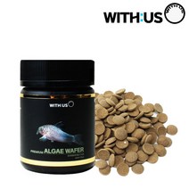 위더스 프리미엄 알게와퍼 바닥물고기 사료 60ml, 단품, 상세페이지 참조