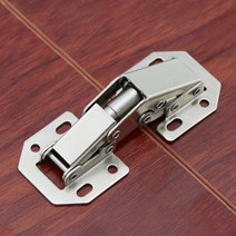 영달철물 무보링 경첩 무타공 90도 장롱 싱크대 경첩, 상세페이지 참조