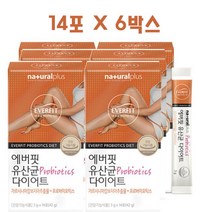 에버 체지방감소 도움 유산균 프로바이오틱스 다이어트 14포x6박스 대용량