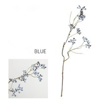 미니어처음식 딸기 모형 과일 아기방꾸미기 미니어처 72cm 블루 베리 인공 diy 크랜베리 ​​거품 분기 베리 웨딩 크리스마스 파티 홈 장식, 파란색