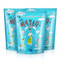 애경 엄마의선택 베이킹소다 1kg, 3개