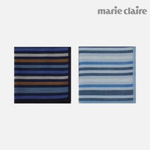 [바보사랑] 마리끌레르 스트라이트 남자 선염 손수건 스카프 / 50 x 50